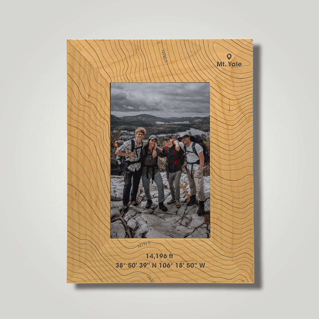 Mount Yale (small font) - Journey Frames