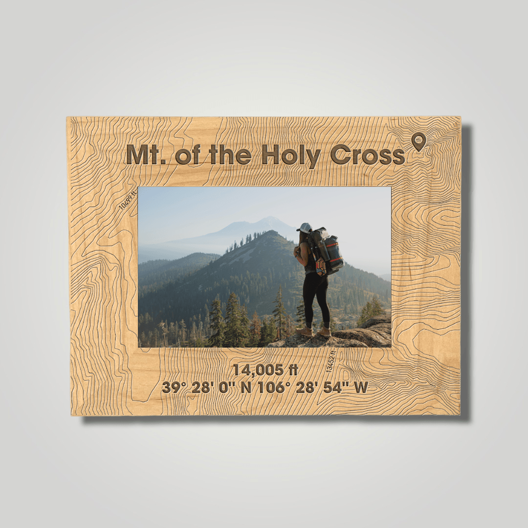 Mount of the Holy Cross (large font) - Journey Frames