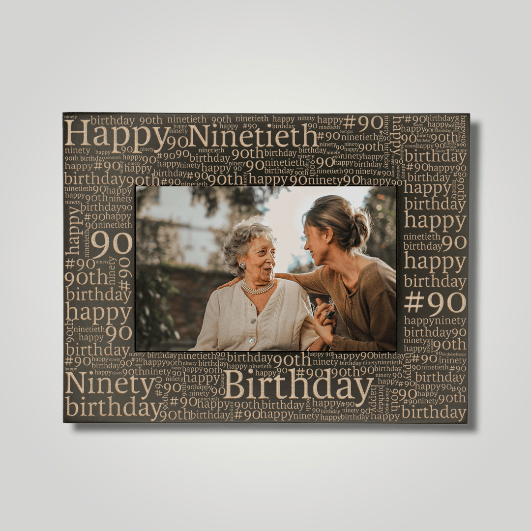 Ninetieth Birthday - Journey Frames