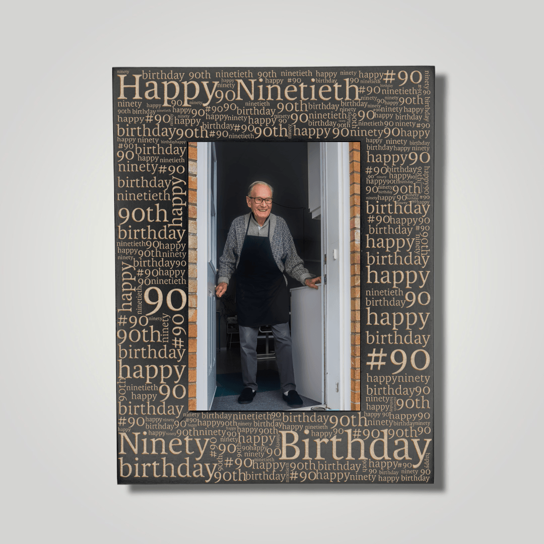 Ninetieth Birthday - Journey Frames