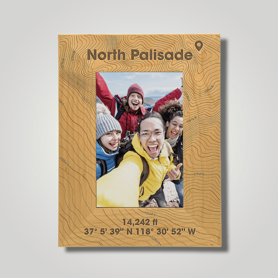 North Palisade (large font) - Journey Frames