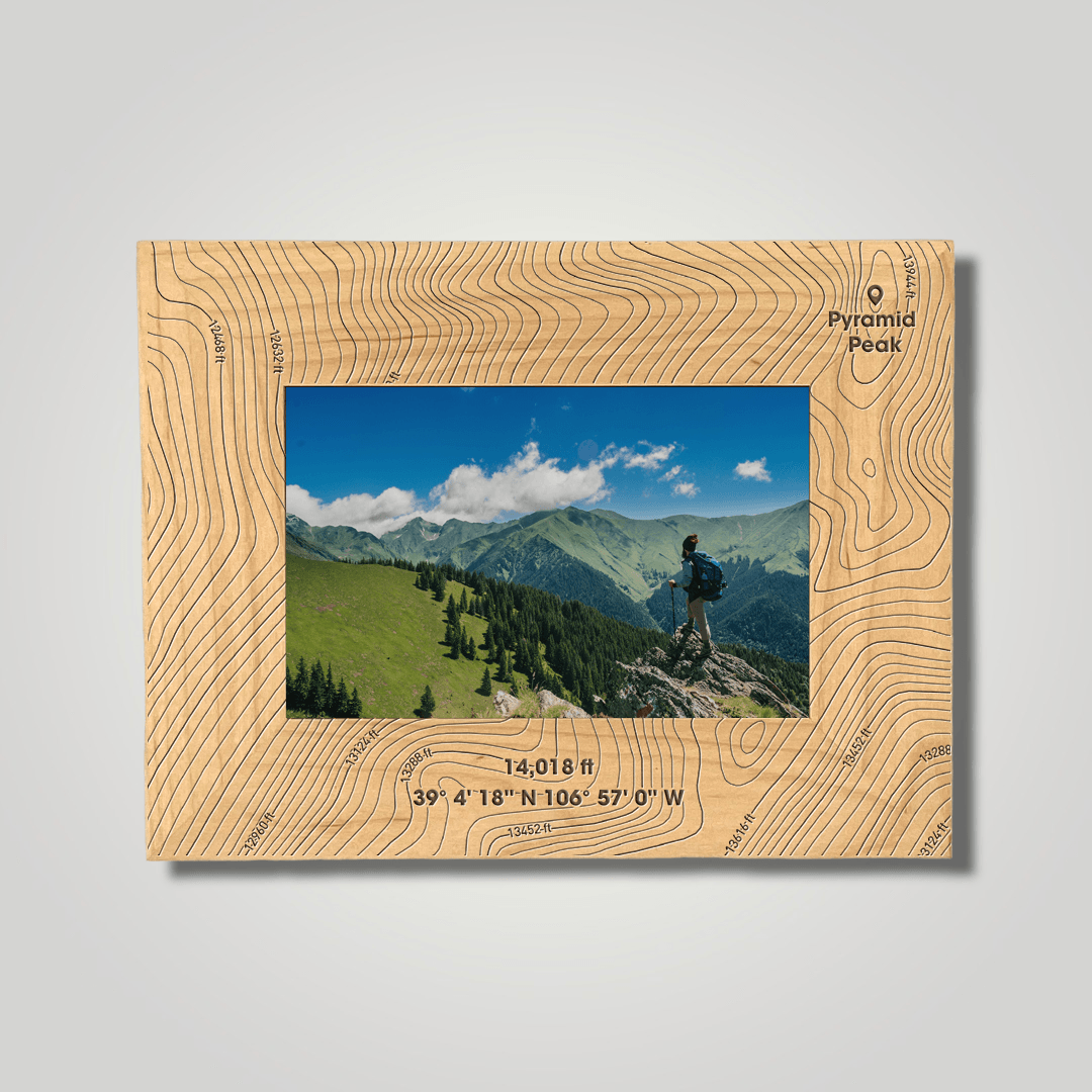 Pyramid Peak (small font) - Journey Frames