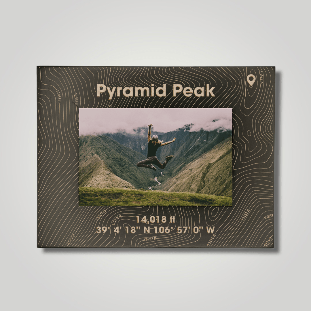 Pyramid Peak (large font) - Journey Frames