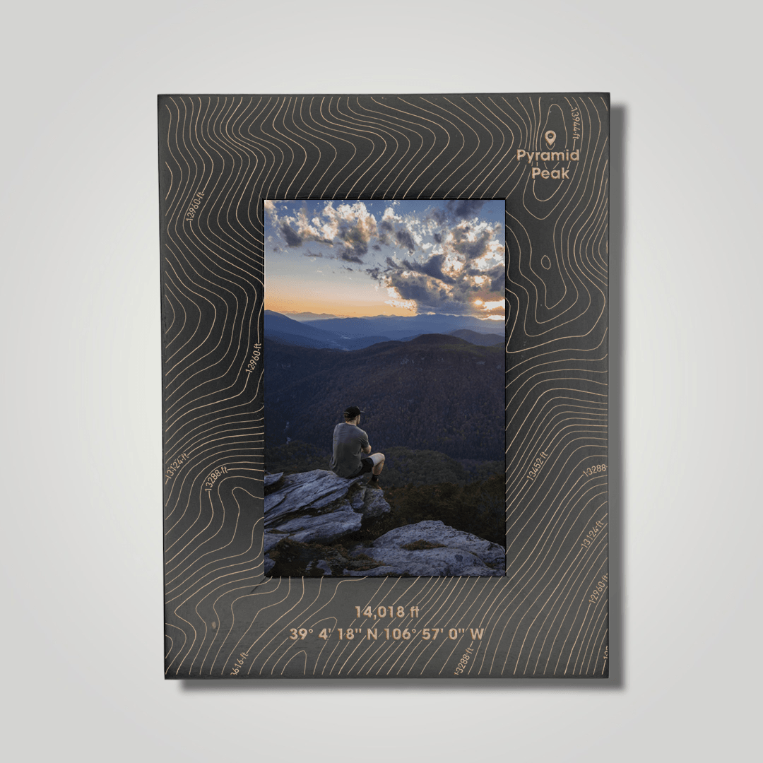Pyramid Peak (small font) - Journey Frames