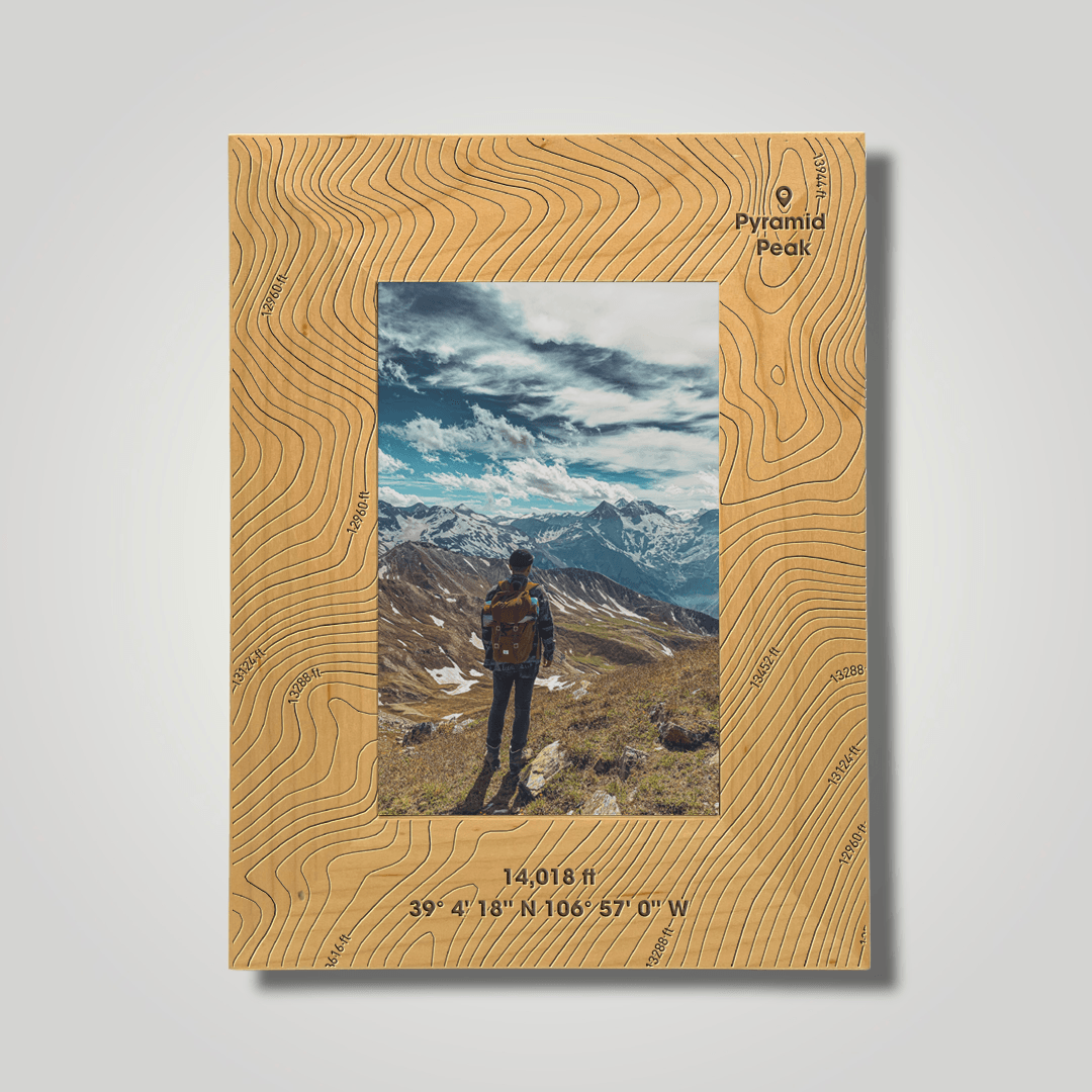 Pyramid Peak (small font) - Journey Frames