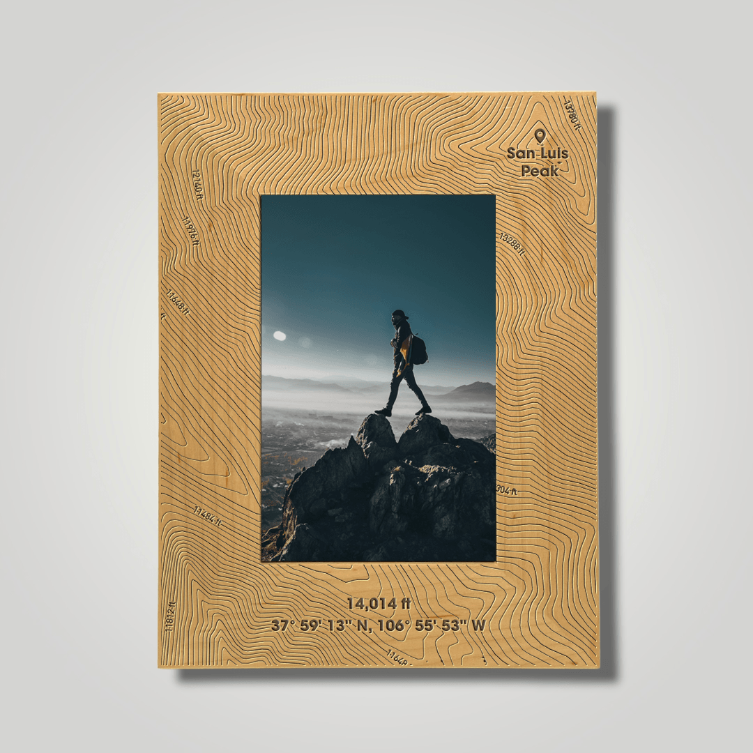 San Luis Peak (small font) - Journey Frames