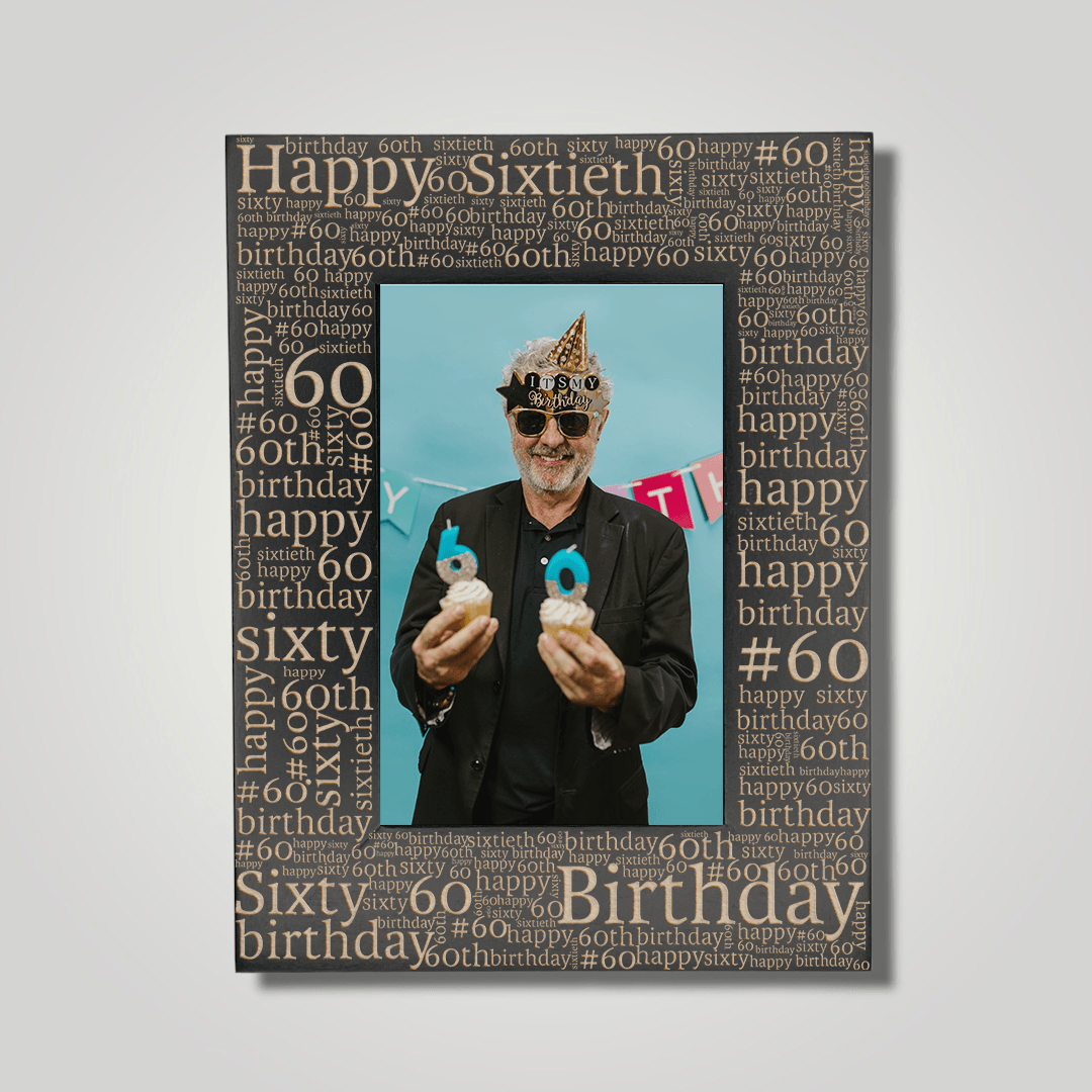 Sixtieth Birthday - Journey Frames