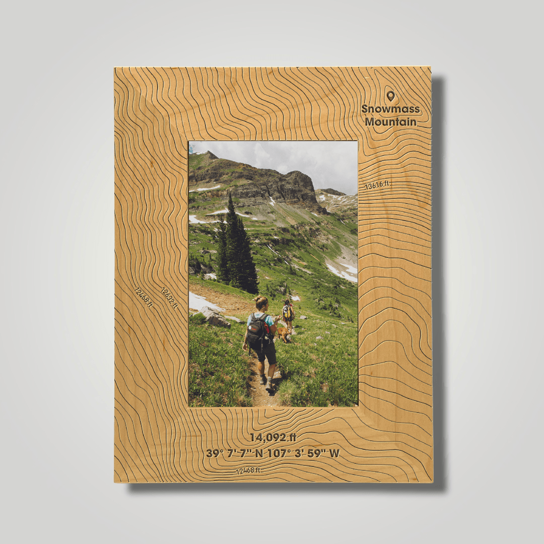 Snowmass Mountain (small font) - Journey Frames