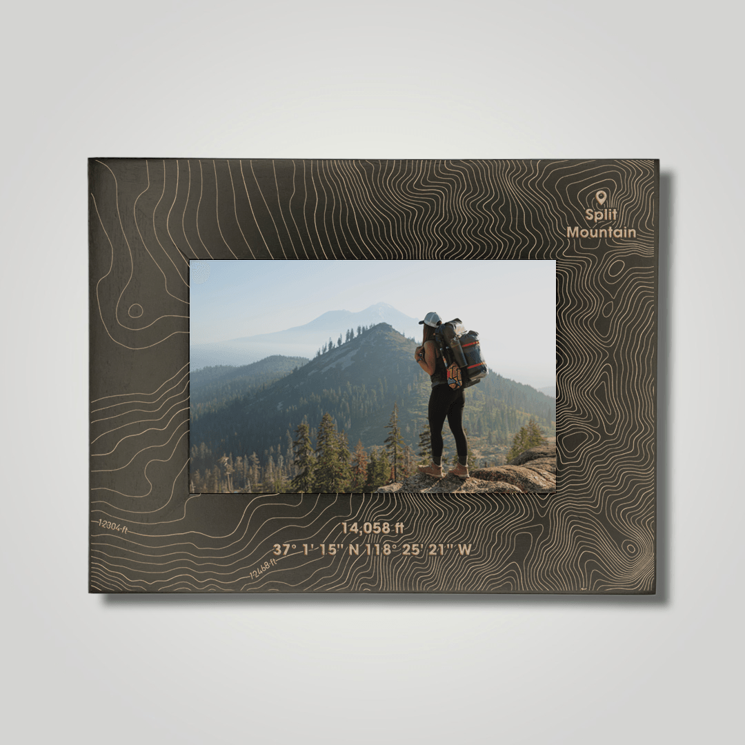 Split Mountain (small font) - Journey Frames