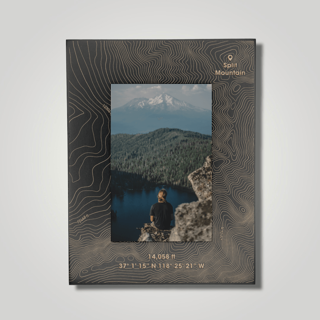 Split Mountain (small font) - Journey Frames