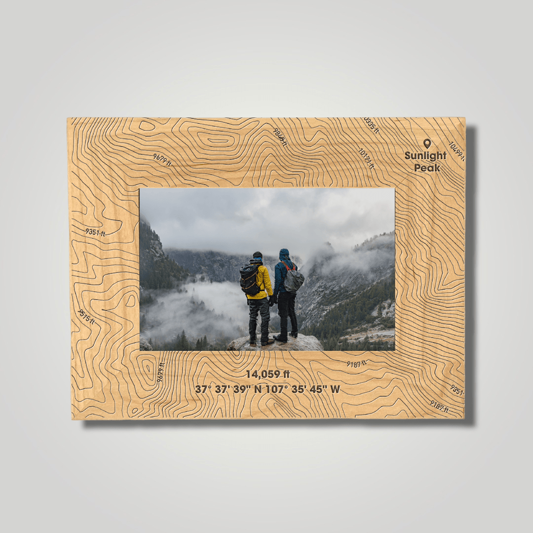 Sunlight Peak (small font) - Journey Frames