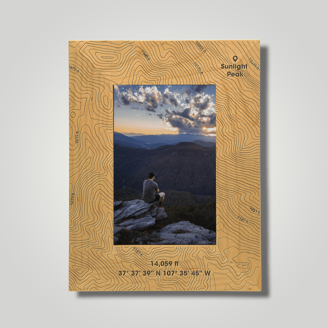 Sunlight Peak (small font) - Journey Frames