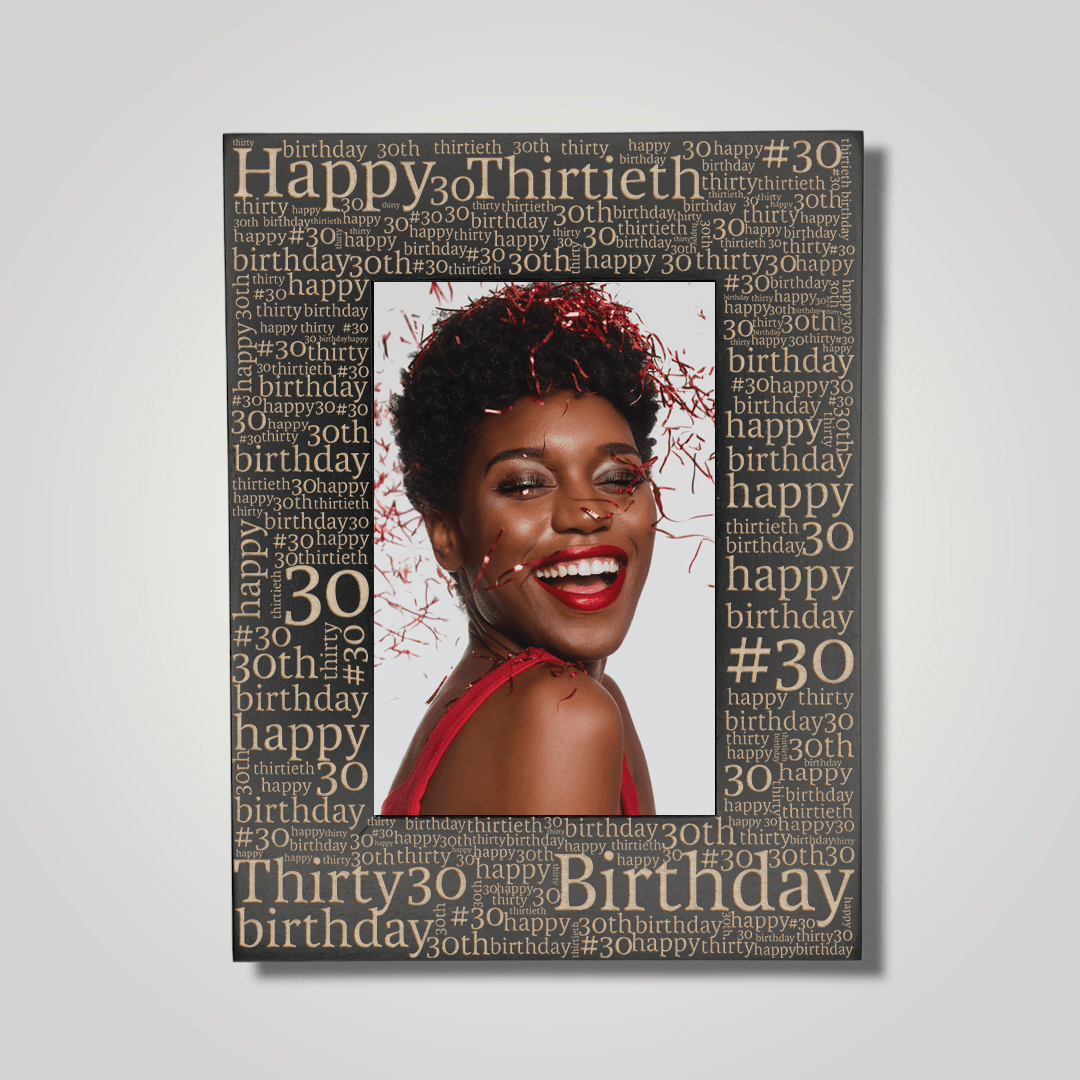 Thirtieth Birthday - Journey Frames