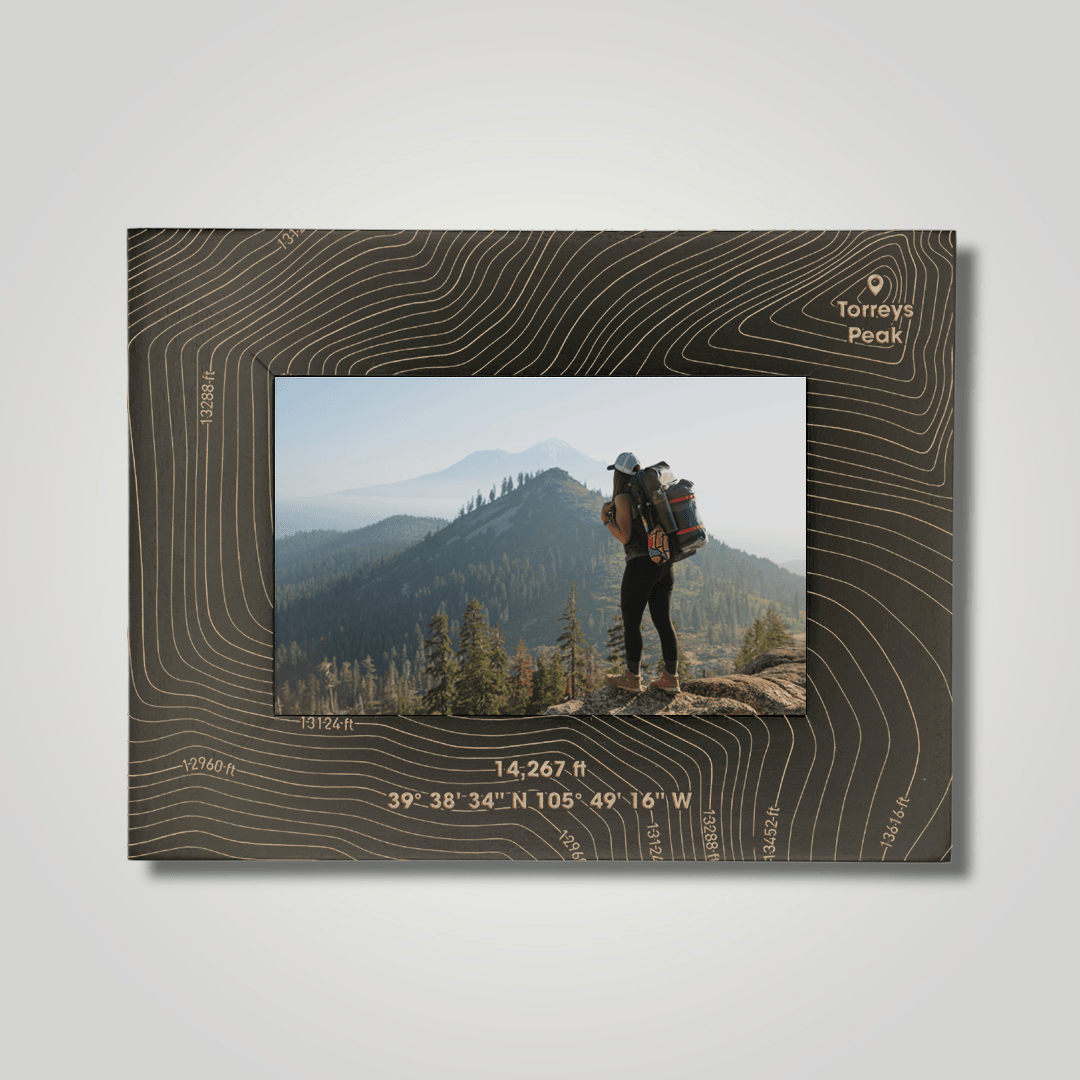 Torreys Peak (small font) - Journey Frames