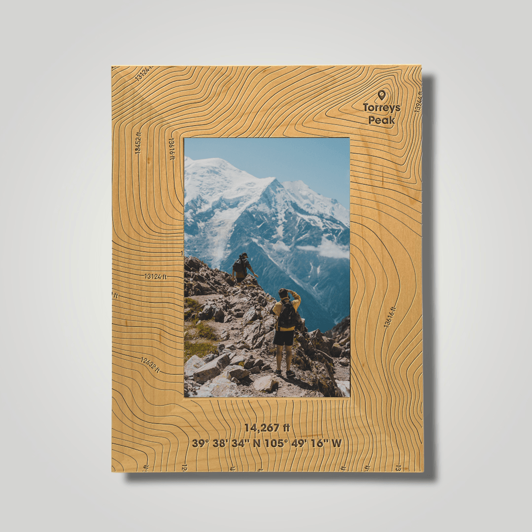 Torreys Peak (small font) - Journey Frames