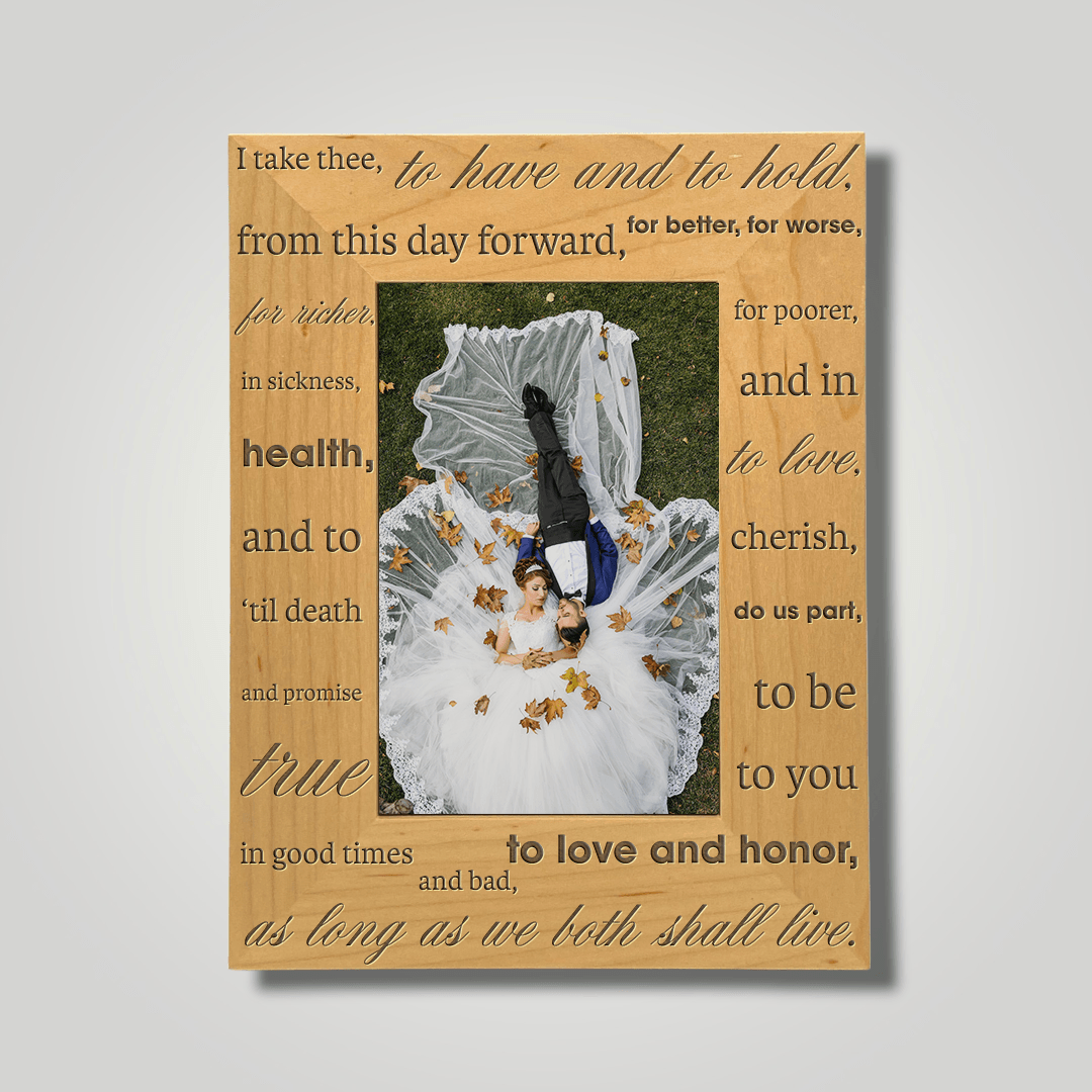 Wedding (large font) - Journey Frames