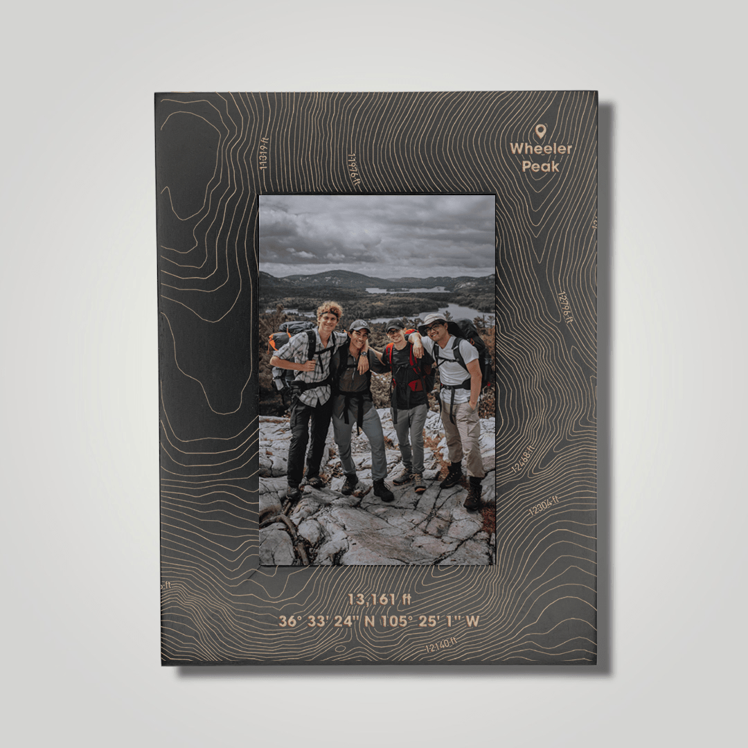 White Mountain Peak (small font) - Journey Frames