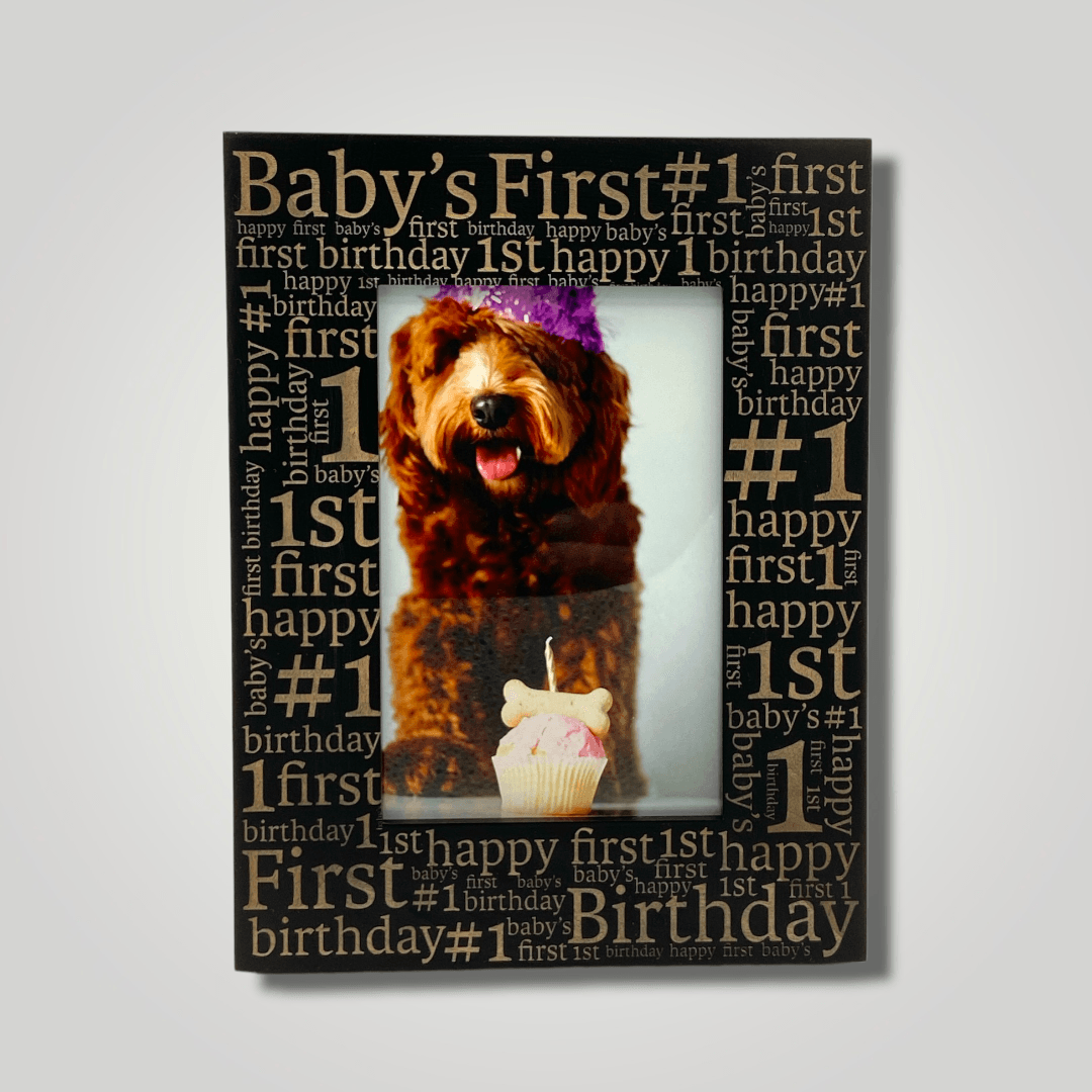 First Birthday - Journey Frames