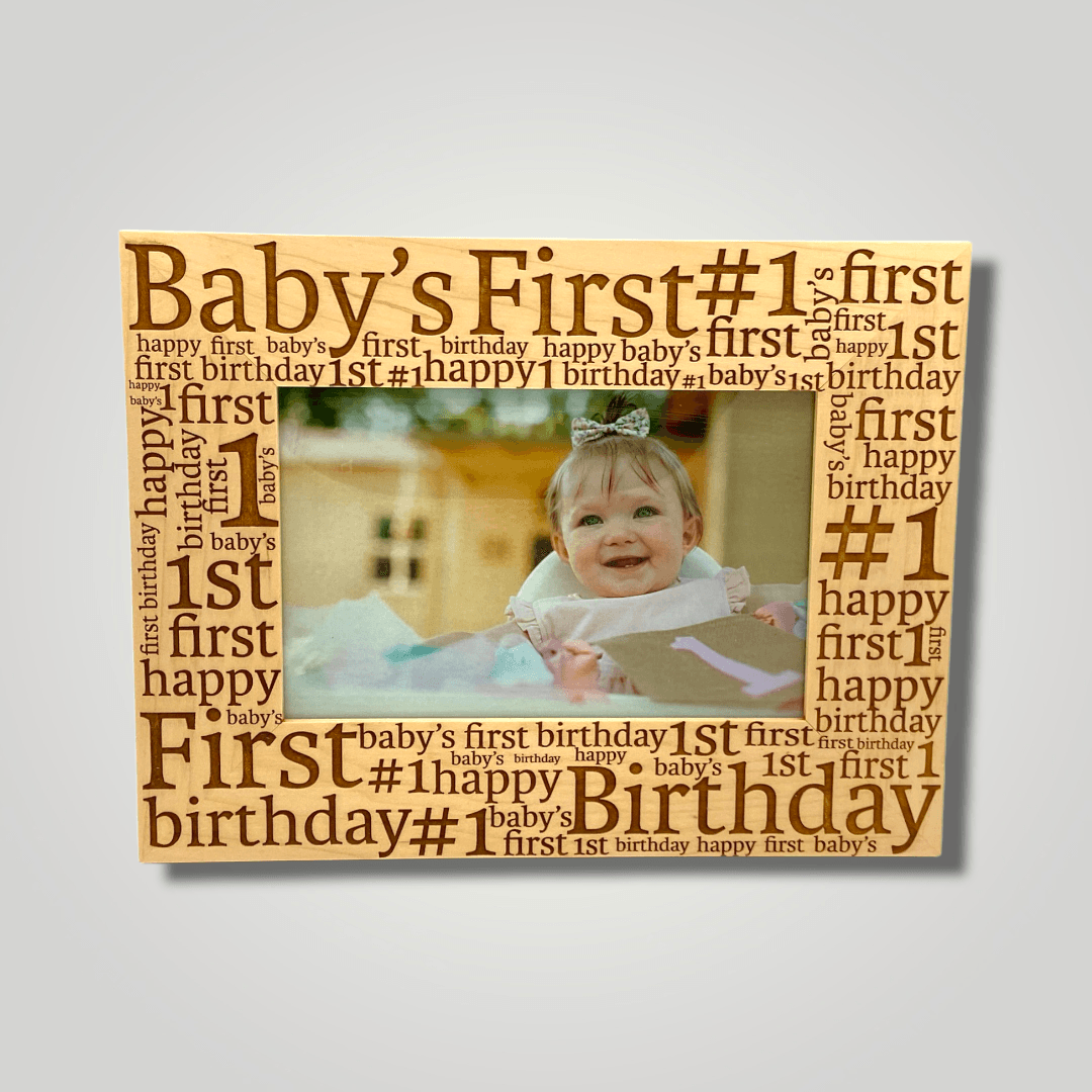 First Birthday - Journey Frames