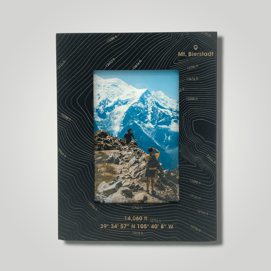 Mount Bierstadt (small font) - Journey Frames