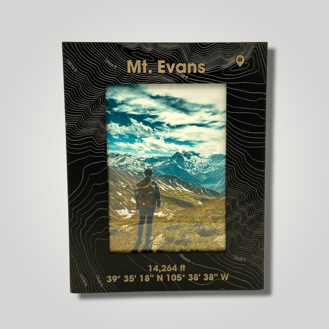Mount Evans (large font) - Journey Frames