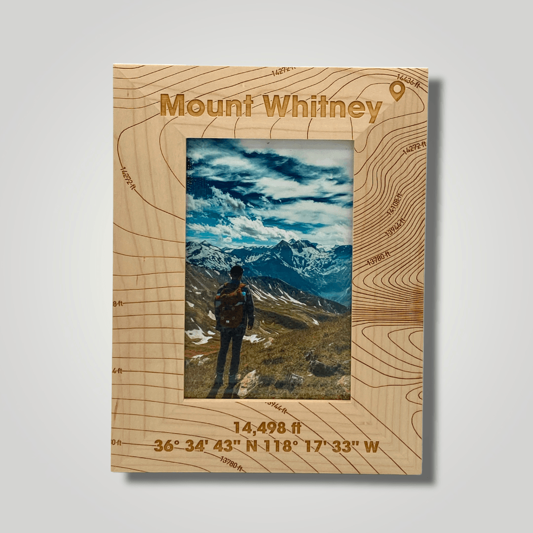 Mount Whitney (large font) - Journey Frames